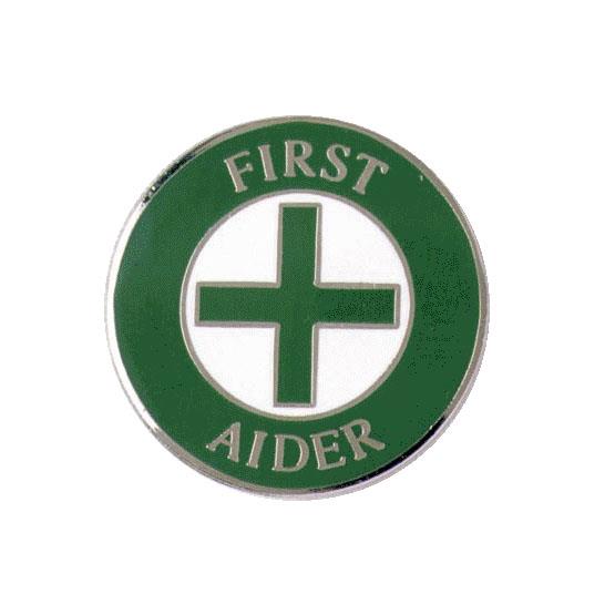 Unisto Name Badges First Aider Enamel Button Badges unisto-name-badges-first-aider-enamel-button-badges